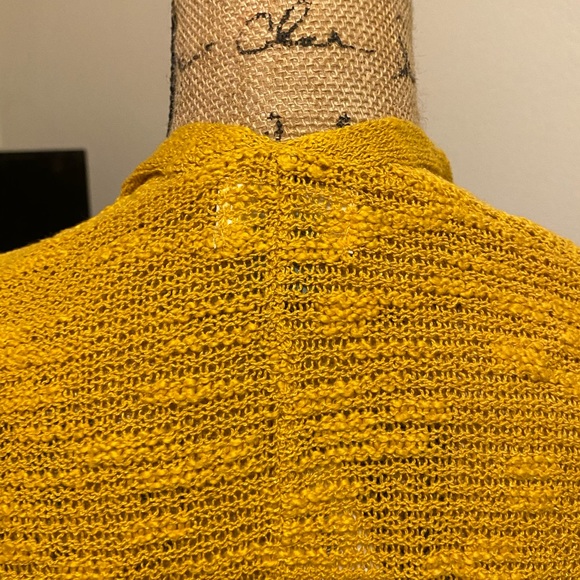 NWT Old Navy Mustard Cardigan - Picture 4 of 7